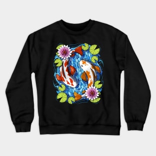 Japanese Koi Fish Crewneck Sweatshirt